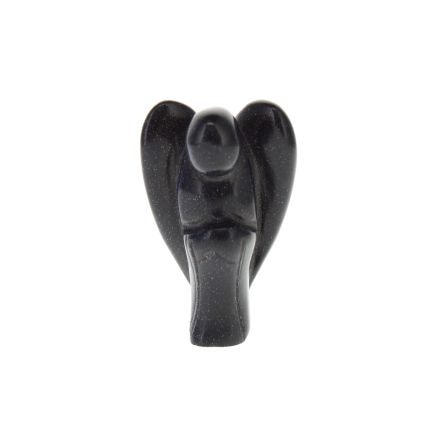 Blue Goldstone Angel 5cm