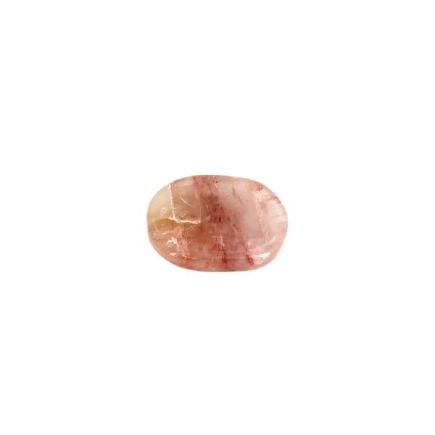 Quartz Hematoid Flat Stone
