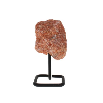 Orange Calcite On Stand