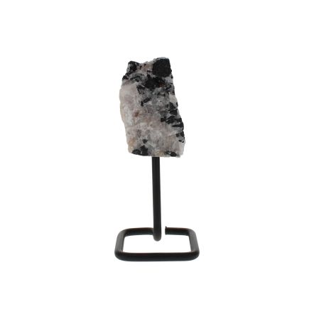 Tourmalinated Quartz On Stand