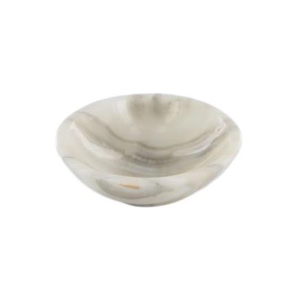 Grey Aragonite Bowl