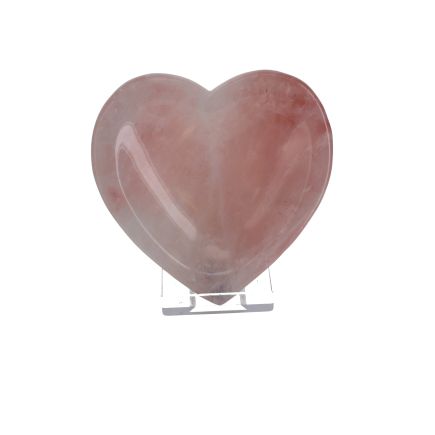 Rose Quartz Heart Bowl 7