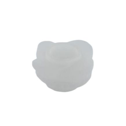 Selenite Flower Candle Holder