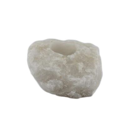 Snow Quartz Candle Holder