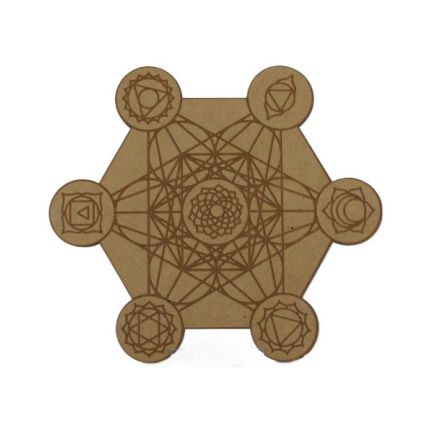 Wooden Hexagon Charging Plate