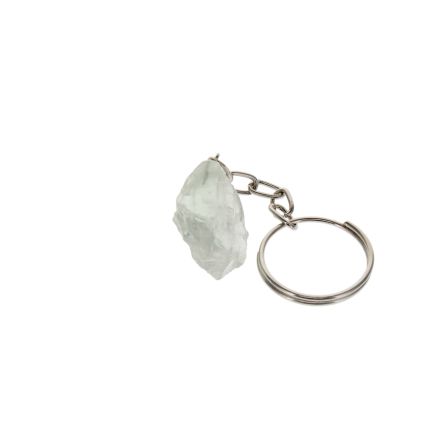 Green Amethyst (Prasiolite) Keyring