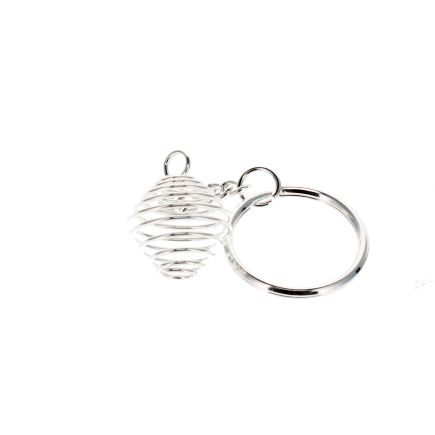 Spiral Cage Keyring