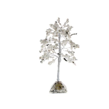 Rainbow Moonstone Orgone Pyramid Gemtree - Large