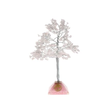 Rose Quartz Orgone Pyramid Gemtree - Large