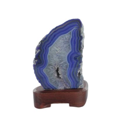 Purple Agate Lamp