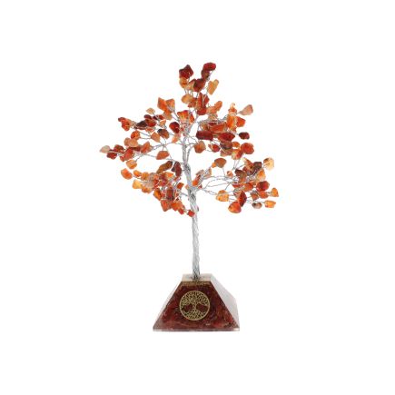 Carnelian Orgone Pyramid Gemtree