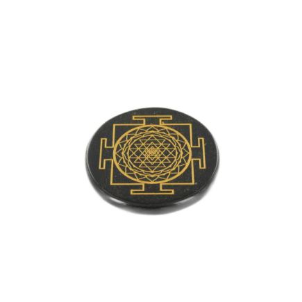 Obsidian RND Slice Shri Yantra