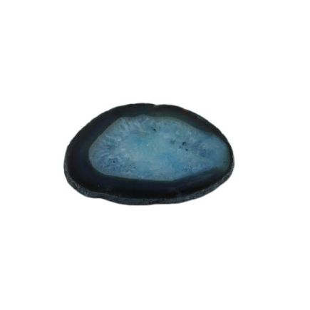 Agate Slice A3 Blue