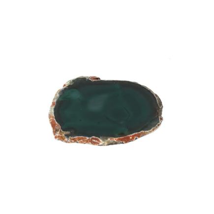 Agate Slices Green - Size 3