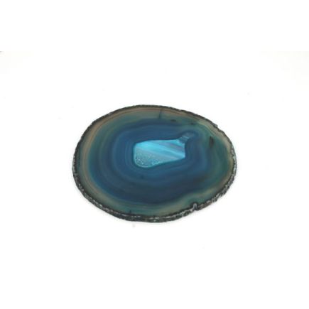Agate Slices Teal - Size 5