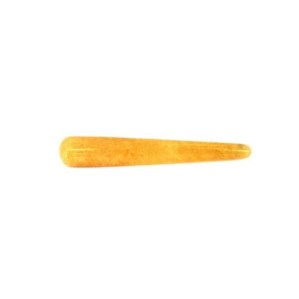 Yellow Calcite Massage Wand - Boxed