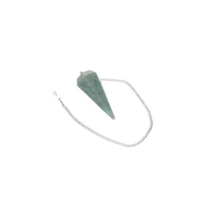 Amazonite Faceted Cone Pendulum