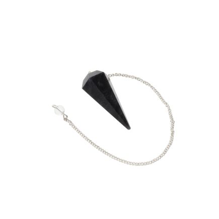 Iolite Faceted Cone Pendulum