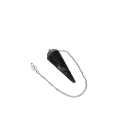 Larvikite Faceted Cone Pendulum