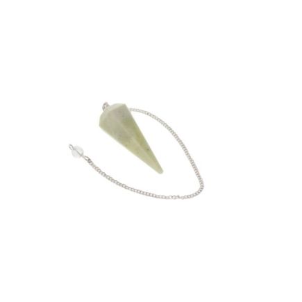 Serpentine Faceted Cone Pendulum