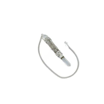 Rainbow Moonstone Indian Wand Pendulum