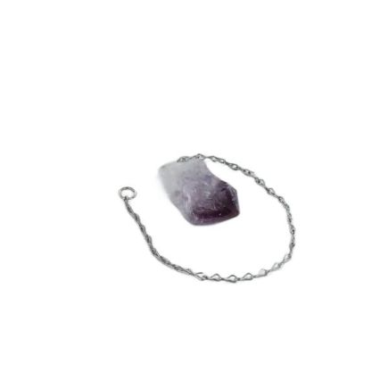 Amethyst Rough Point Pendulum