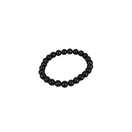 Jet Bead Bracelet