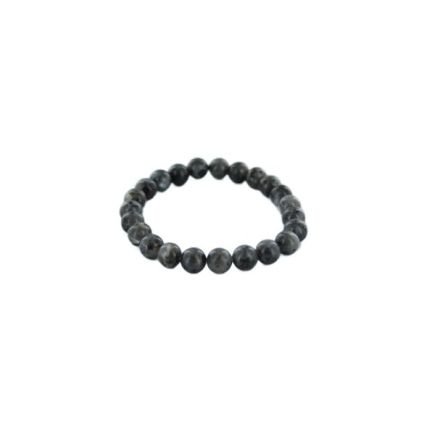 Larvikite Bead Bracelet