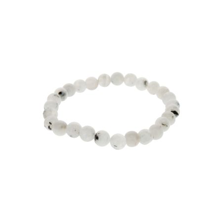 Rainbow Moonstone Bead Bracelet