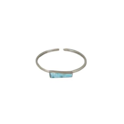 Larimar Sterling Silver Bracelet
