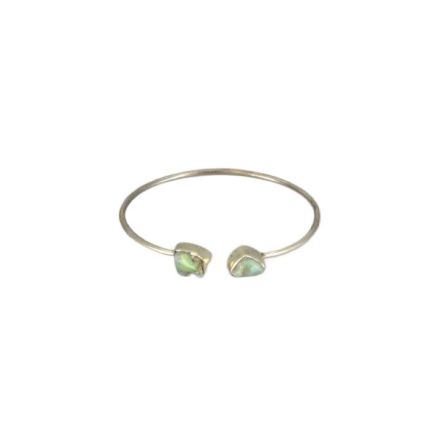 Opal Sterling Silver Bracelet