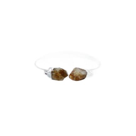Citrine Tip Adjustable Bangle