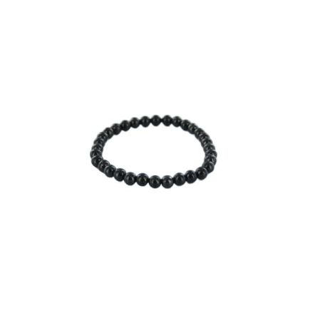 Shungite Small Bead Bracelet
