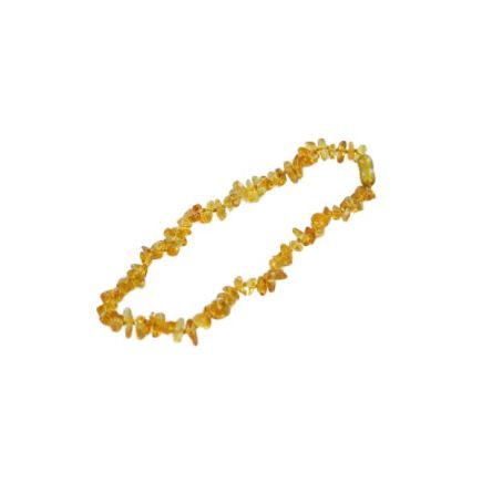 Amber Chip Mini Necklace