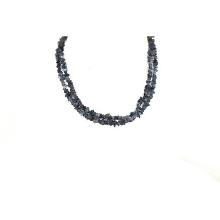 Iolite Stone Chip Necklace 36