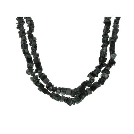 Seraphinite Stone Chip Necklace 36