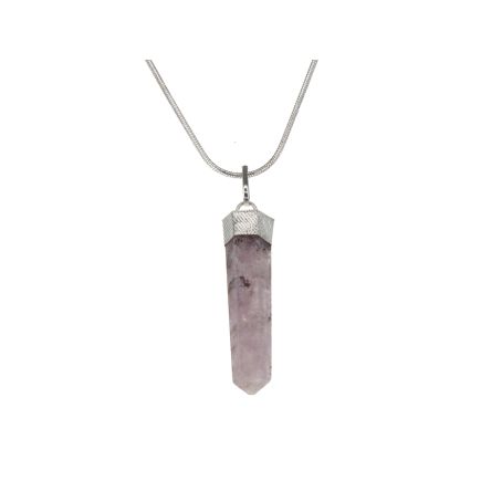Fluorite Pencil Pendant
