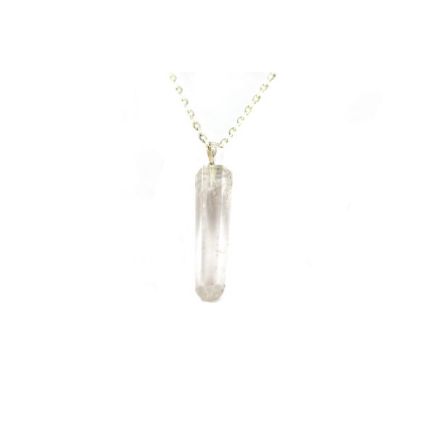 Quartz Pencil Pendant