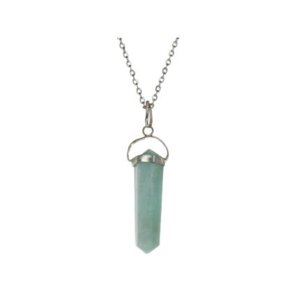 Amazonite Point Swing Pendant