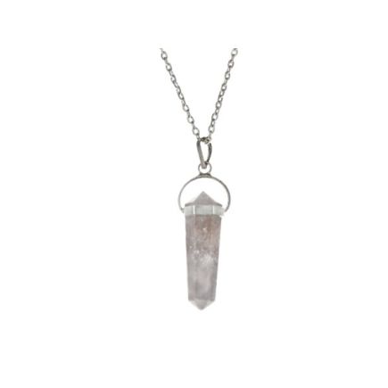 Green Garnet Point Swing Pendant