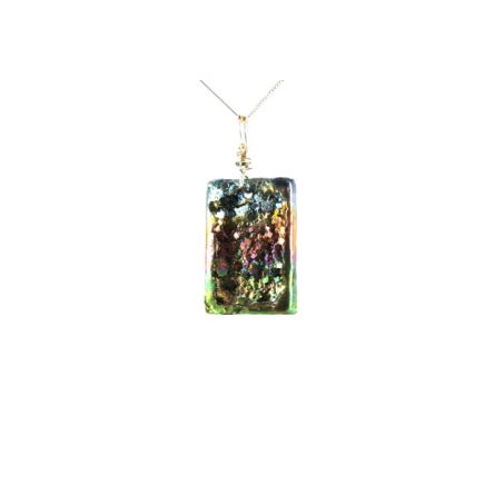 Bismuth Rectangle Pendant
