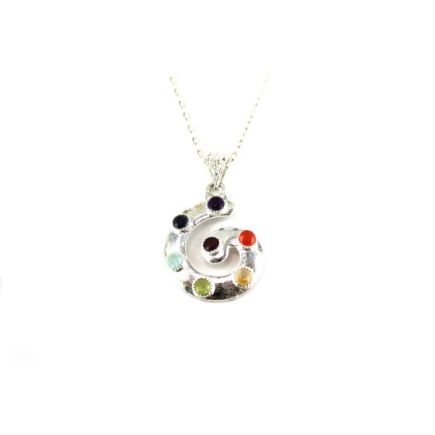 Spiral Chakra Pendant