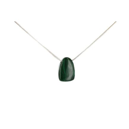 Malachite Teardrop Pendant