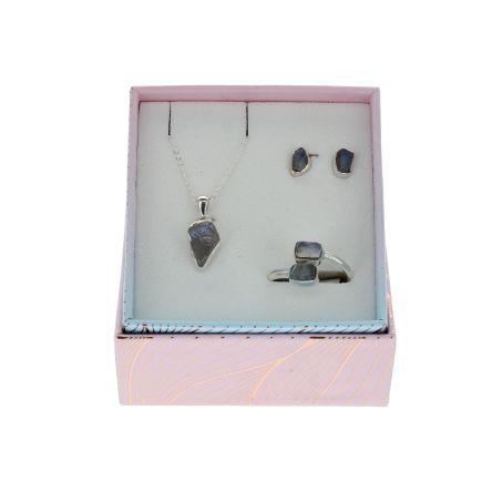 Labradorite Jewellery Gift Set
