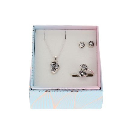 Meteorite Jewelry Gift Set