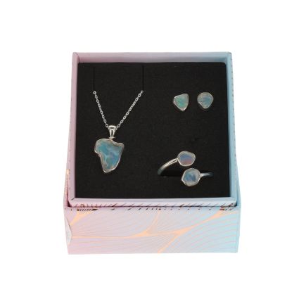 Opal Jewelry Gift Set