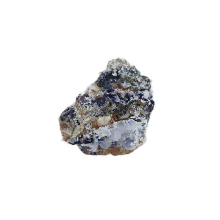 Azurite Crystal On Matrix