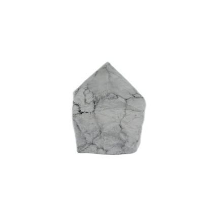 Howlite White Rough Pol Pnt 5