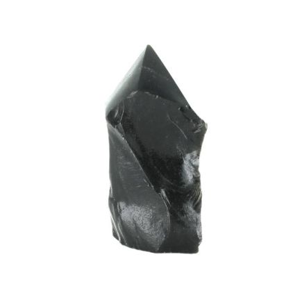 Obsidian Part Polished Point 2