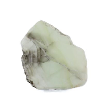 Green Calcite Slice with Natural Edge 5